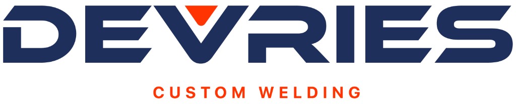 Devries Custom Welding brand identity